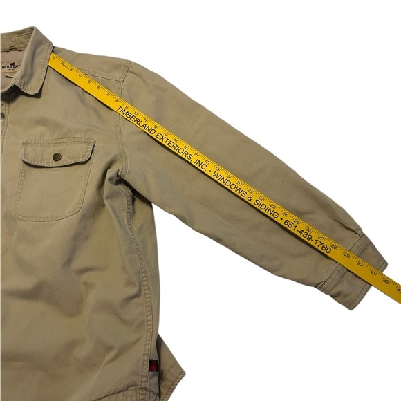 Woolrich X Harley-Davidson Tan Snap Up Lined Jacket Size XL Cotton 2 Marks
*READ - Picture 8 of 12